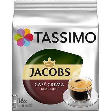 

TASSIMO kapsle Jacobs Café Crema 16 nápojů