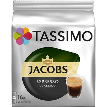 

TASSIMO kapsle Jacobs Espresso 16 nápojů