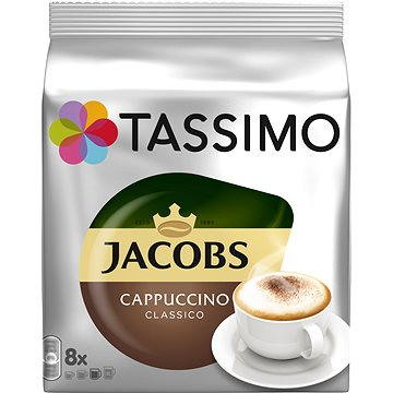 

TASSIMO kapsle Jacobs Cappuccino 8 nápojů