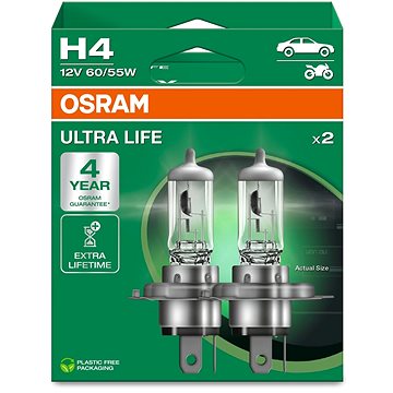 

OSRAM Ultra Life H4 60/55W P43t 2ks