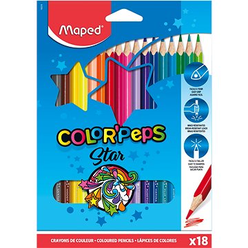 

MAPED Color Peps 18 barev trojhranné