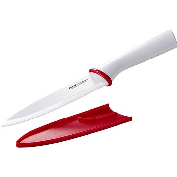 Tefal Ingenio velký bílý keramický nůž chef K1530214 - Kuchyňský nůž
