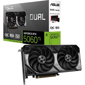 

ASUS DUAL GeForce RTX 5060 Ti O8G