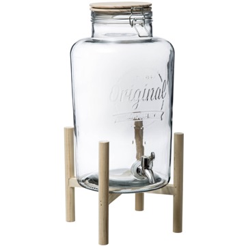 

Secret de Gourmet Dávkovač nápojů se stojanem 8 l, skleněný