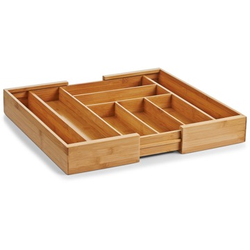 

Zeller Nastavitelná vložka na příbory, bambus, 35-58 × 43 × 6,5 cm