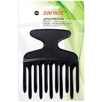 

ZANSOT Dvojitý Afro hřeben