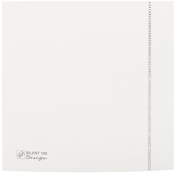 

Soler&Palau SILENT 100 CZ Design Swarowski White koupelnový, bílý