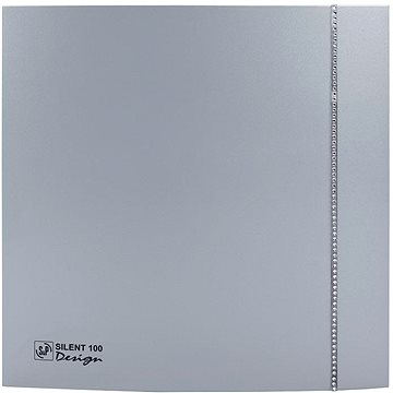 

Soler&Palau SILENT 100 CZ Design Swarowski Silver koupelnový, stříbrný