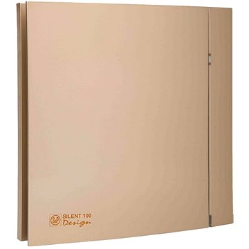 

Soler&Palau SILENT 100 CZ Design Champagne 4C koupelnový, v barvě šampaň