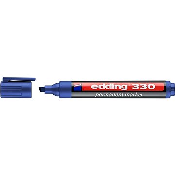 EDDING 330 permanentní, modrý - Popisovač