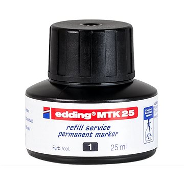 

EDDING MTK25 permanentní inkoust, černý