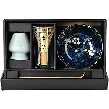 

Edo Japonská souprava Matcha set Hana Blue