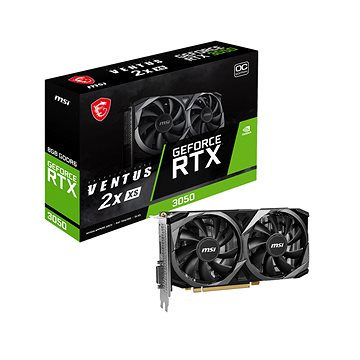 

MSI GeForce RTX 3050 VENTUS 2X XS 8G OC