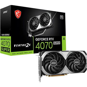 

MSI GeForce RTX 4070 SUPER 12G VENTUS 2X OC