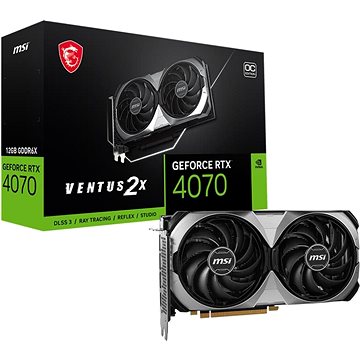 

Repasované - MSI GeForce RTX 4070 VENTUS 2X E 12G OC