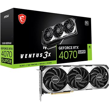 

MSI GeForce RTX 4070 SUPER 12G VENTUS 3X OC