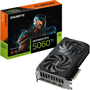 GIGABYTE GeForce RTX 5060 Ti WINDFORCE OC 16G