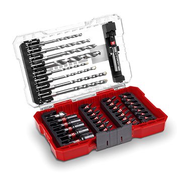 

EINHELL M-CASE Základní sada vrtáků, bitů a nástrčných klíčů, 39ks, 49108763