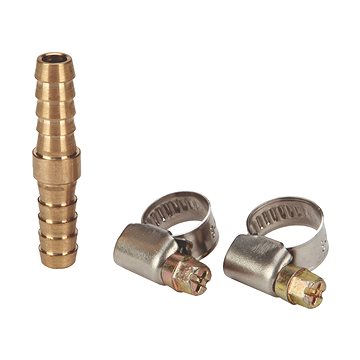 

EINHELL Dvojitá hadicová spojka s průměrem 9mm a 2ks svorek, 4139320