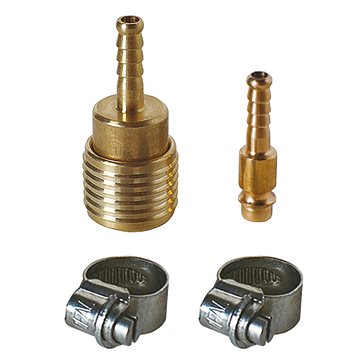 

EINHELL Sada hadicových spojek s průměrem 6mm a 2ks svorek, 4139500