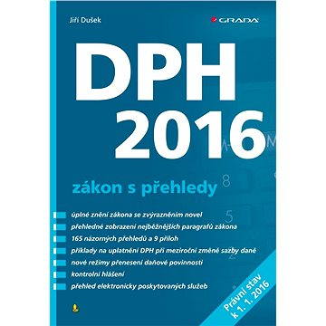 

DPH 2016 - zákon s přehledy