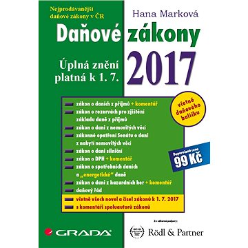 

Daňové zákony 2017