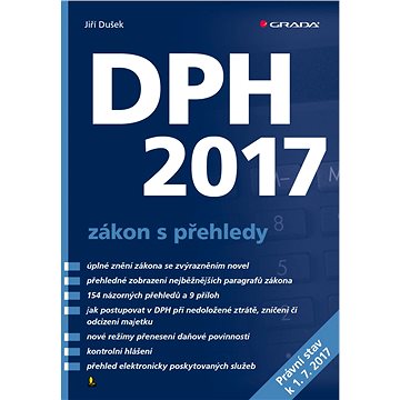 

DPH 2017 - zákon s přehledy