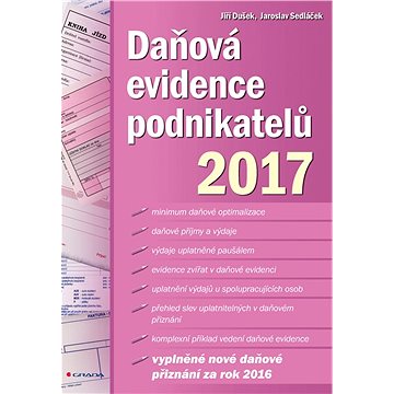 

Daňová evidence podnikatelů 2017