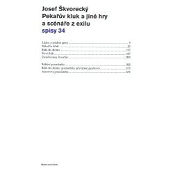 

Pekařův kluk a jiné hry a scénáře z exilu (spisy - svazek 34)