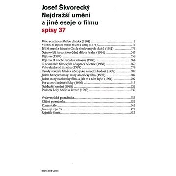 

Nejdražší umění a jiné eseje o filmu (spisy-svazek 37)