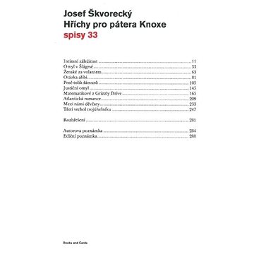 

Hříchy pro pátera Knoxe (spisy - svazek 33)