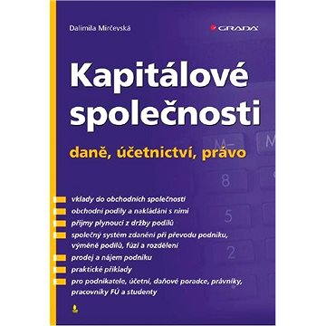 

Kapitálové společnosti - daně, účetnictví, právo