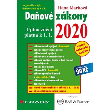 

Daňové zákony 2020