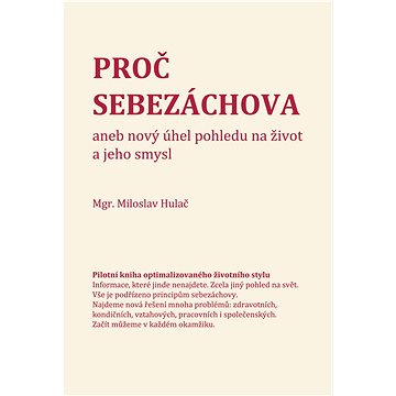 

Proč sebezáchova