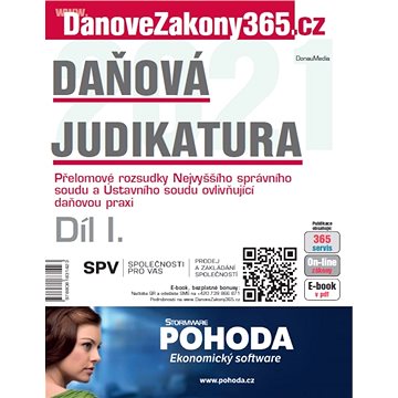 

Daňová judikatura (I.)