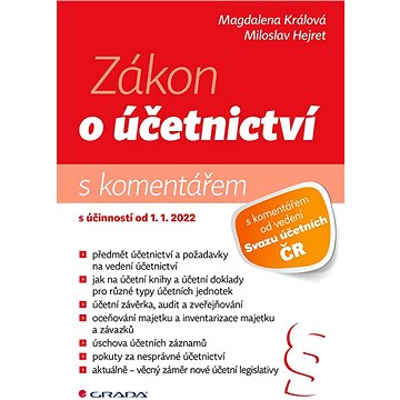 

Zákon o účetnictví 2022 - s komentářem