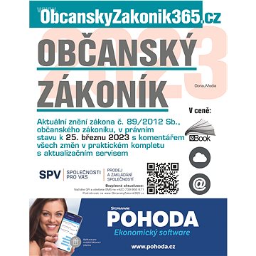 

Občanský zákoník 2023 s komentářem změn