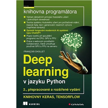 

Deep learning v jazyku Python - 2., rozšířené vydání