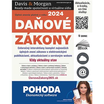 

Daňové zákony 2024 SR XXL ProFi