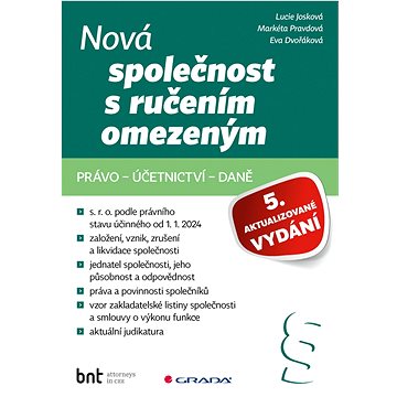 

Nová společnost s ručením omezeným - 5. aktualizované vydání