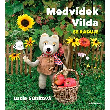 

Medvídek Vilda se raduje