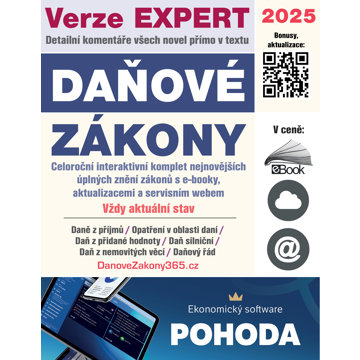

Daňové zákony 2025 Expert