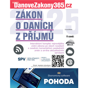 

Zákon o daních z příjmů 2025
