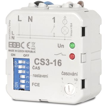 

Elektrobock CS3-16 Multifunkční časový spinač