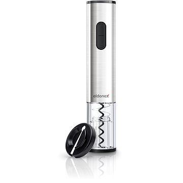 

ELDONEX WineSpin Premium elektrický otvírák na víno, stříbrný
