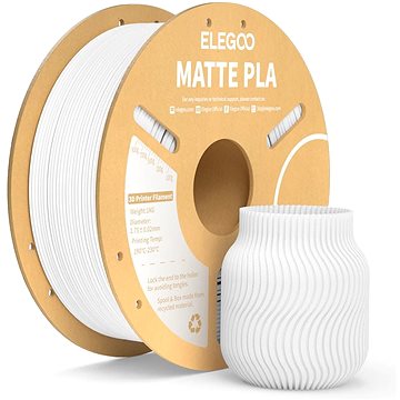 

Elegoo PLA MATTE 1kg Matte White