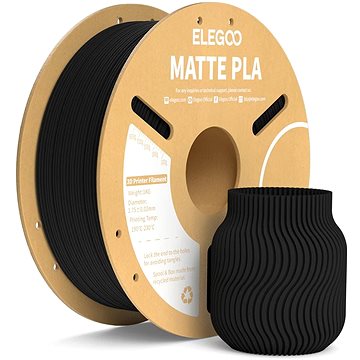 

Elegoo PLA MATTE 1kg Matte Black