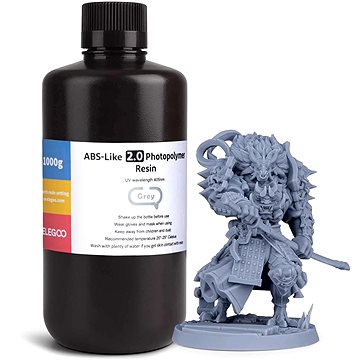 ELEGOO ABS-like Resin 2.0 1kg-Grey
