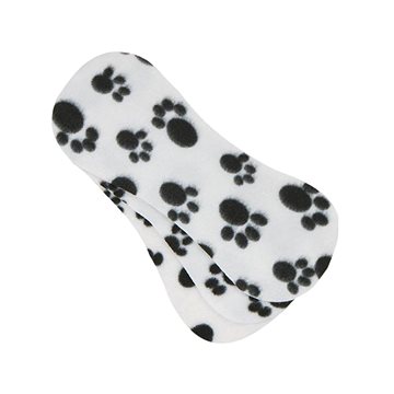 

Ella´s House Bum liners fleese Black paw 3 ks - separační plena