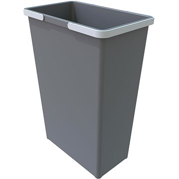 

Elletipi Plastový koš s rukojeťmi BIG XL,35 L, šedý, 53 x 22,5 x 37 cm